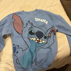 Disney Light Blue Sweatshirt